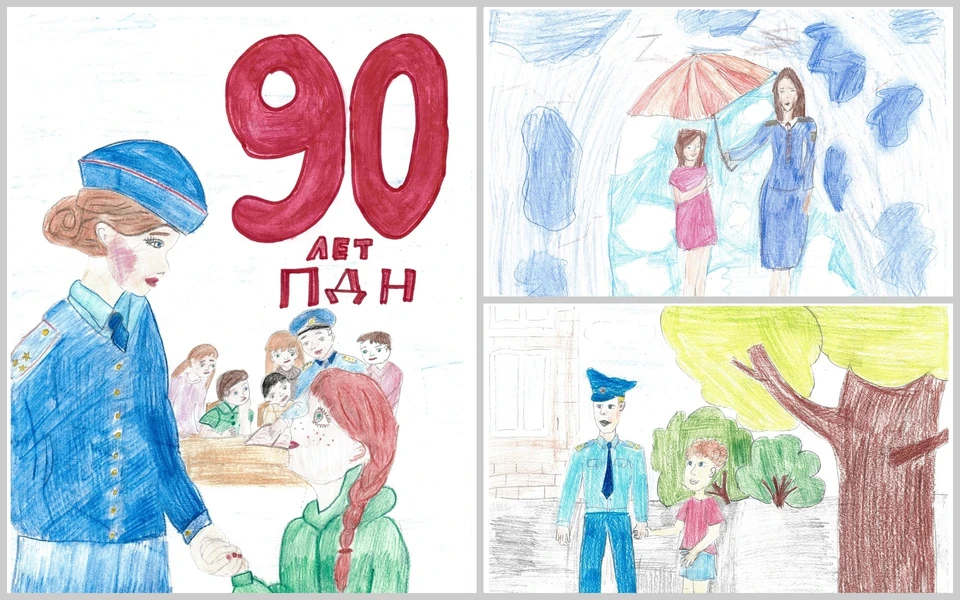 Конкур рисунков проводился среди ребят от 6 до 14 лет