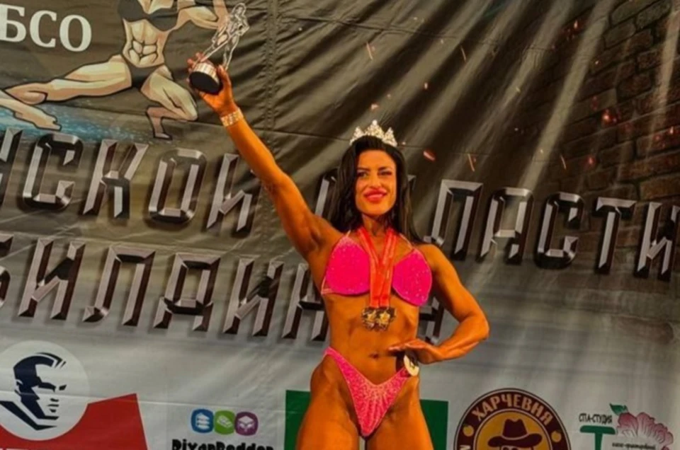 Александра Белкина стала абсолютной чемпионкой в категории велнес. Фото: ТГ/Мартынов