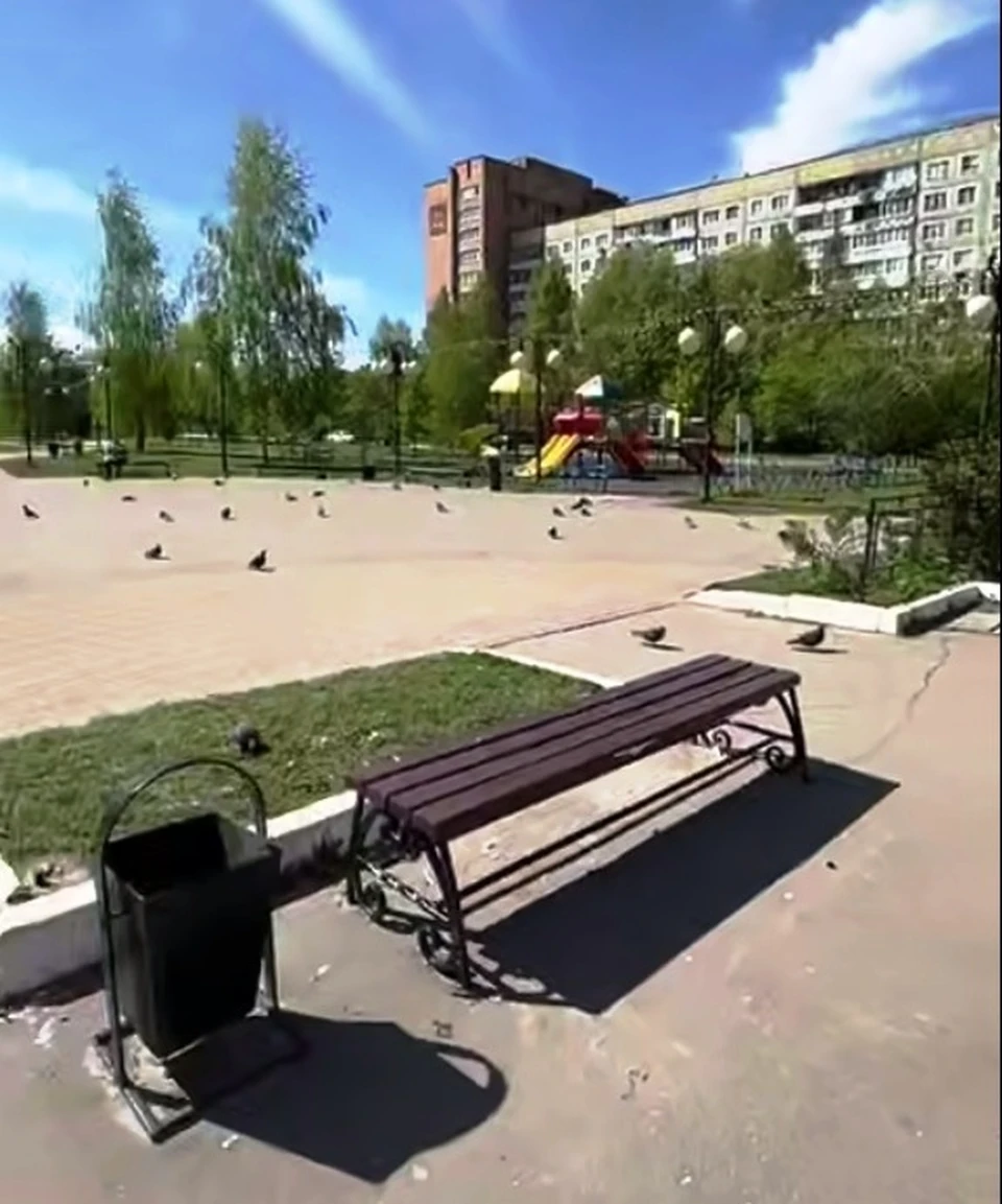 В Калуге убрали мусор в сквере Матери после жалобы нашей читательницы.