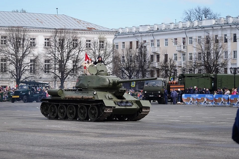 Ярославль готовится к празднованию 9 Мая.