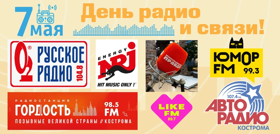 Крупнейший костромской медиахолдинг «Авангард» отмечает День радио