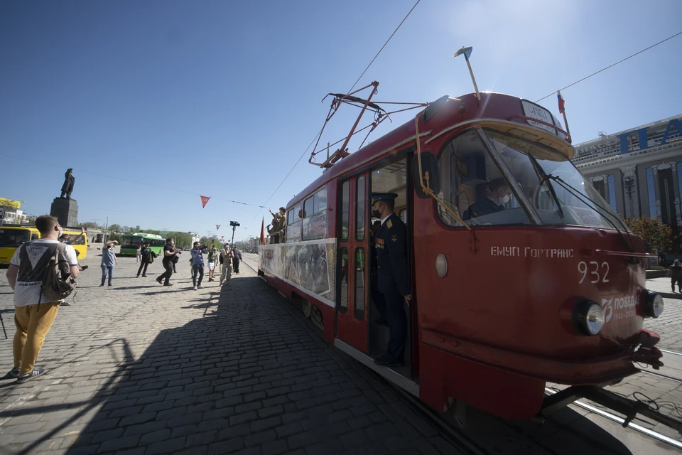 "Трамвай Победы" будет курсировать в городе завтра, 9 мая.