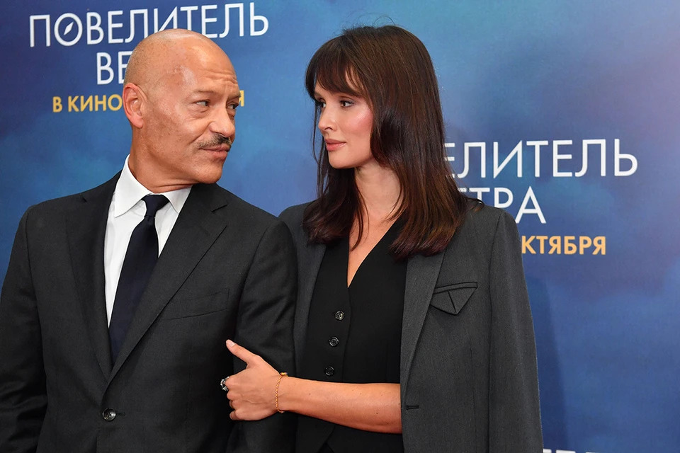Режиссер Федор Бондарчук и актриса Паулина Андреева