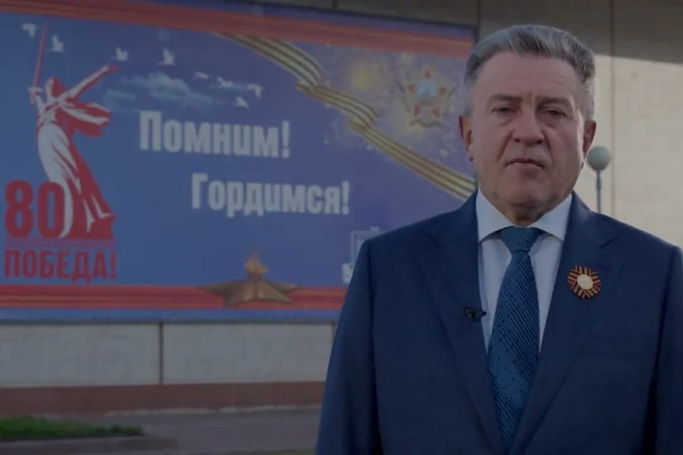 Андрей Шимкив поздравил жителей Новосибирской области с 80-летием Победы. Фото: Заксобрание Новосибирской области