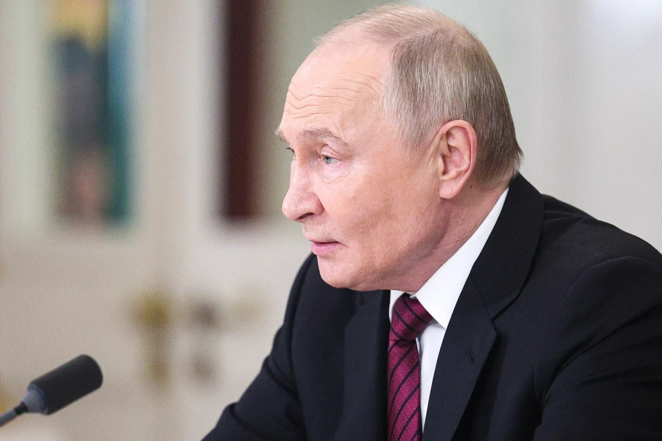 Важные моменты в речи Владимира Путина: Какими должны быть переговоры с Украиной и что президент сказал о перемирии. Фото: Софья Сандурская/ТАСС.