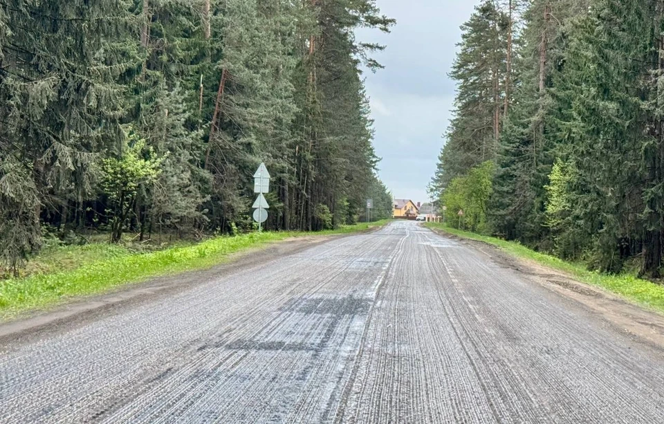 Ремонт объездной дороги начался в Людиново.