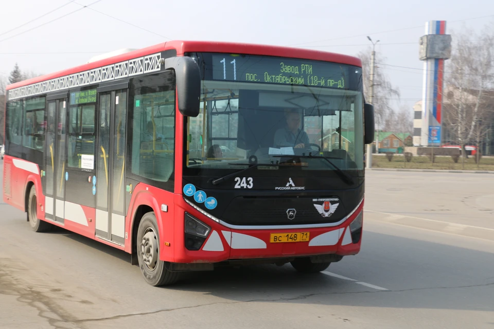 С 15 мая в Туле запустят новый автобусный маршрут