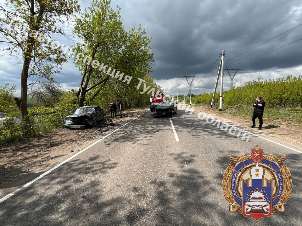 Двое пострадавших в ДТП на перекрестке в Алексине Тульской области