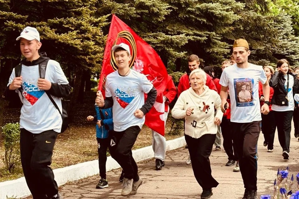 Участники забега в ДНР преодолели 80 километров. Фото: ОД ДР