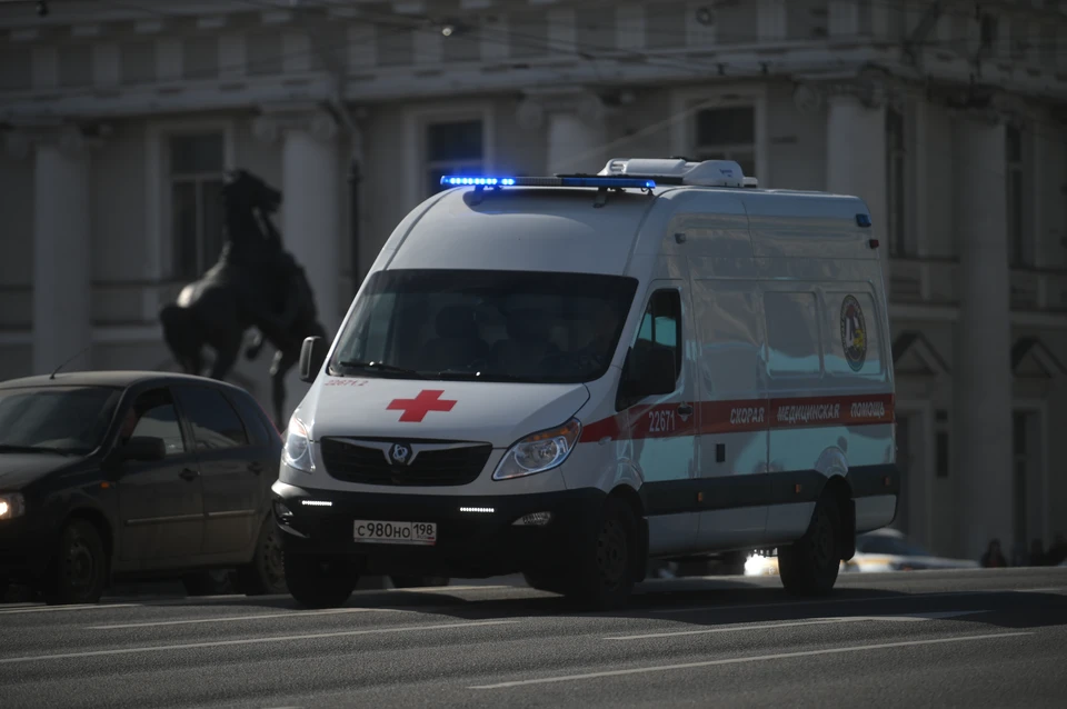 Пострадавшего доставили в больницу