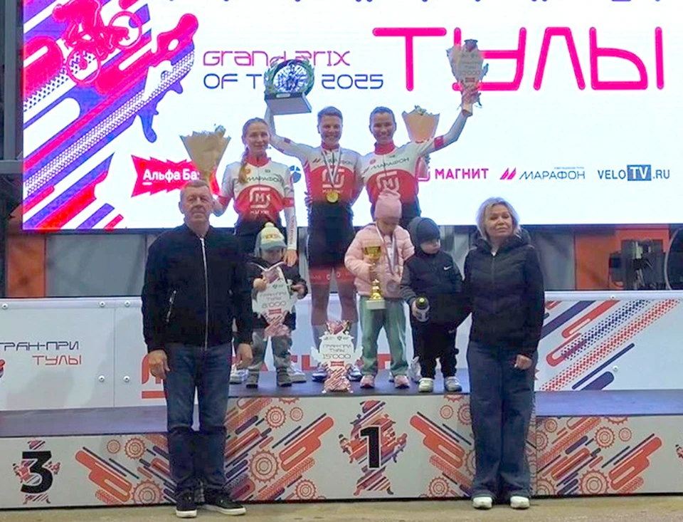 Три золотых награды на счету наших велогонщиков на втором дне «Гран-при Тулы»