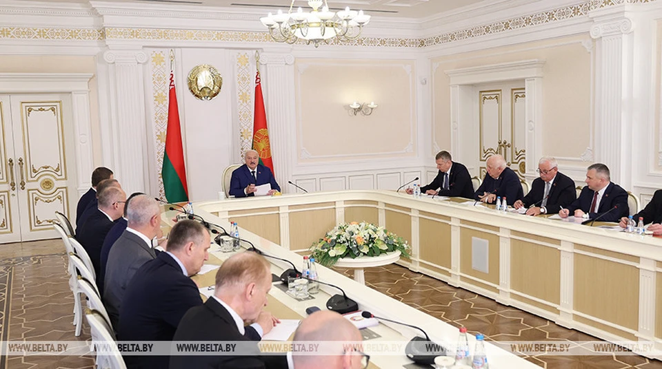 Лукашенко указал на упущения в наведении порядка в Беларуси. Фото: БелТА.