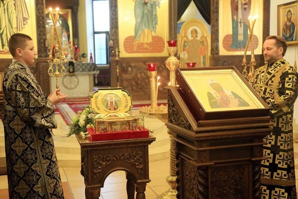 Мощи Тихона. Фото предоставлено Владимирской епархией.