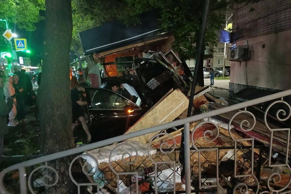 Фото с места аварии.
