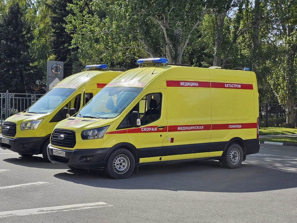 В больницу попали два ребенка.