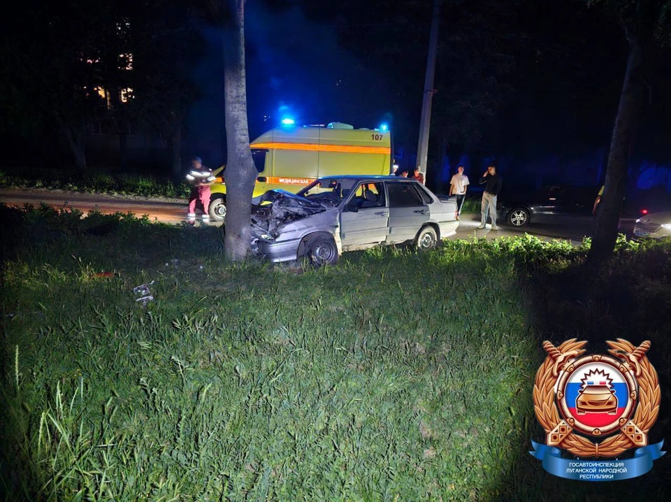 В аварии пострадала 16-летняя девушка. ФОТО: УГИБДД МВД по Луганской Народной Республике