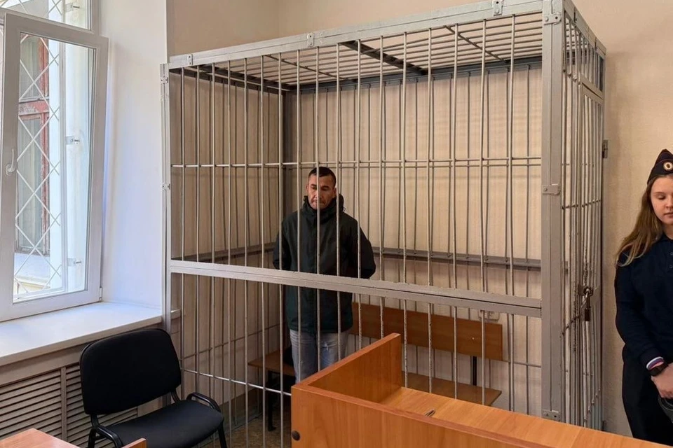 Арестовали подозреваемого Саймумина Саторова. Фото: A. Petrova, Управление Судебного департамента в Новосибирской области