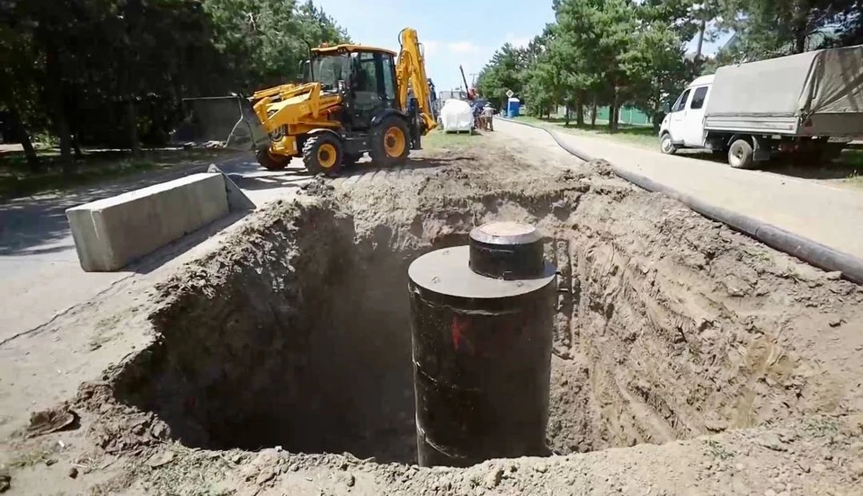 Качество водоотведения улучшат для 200 тысяч жителей Краснодара Фото: пресс-служба администрации региона