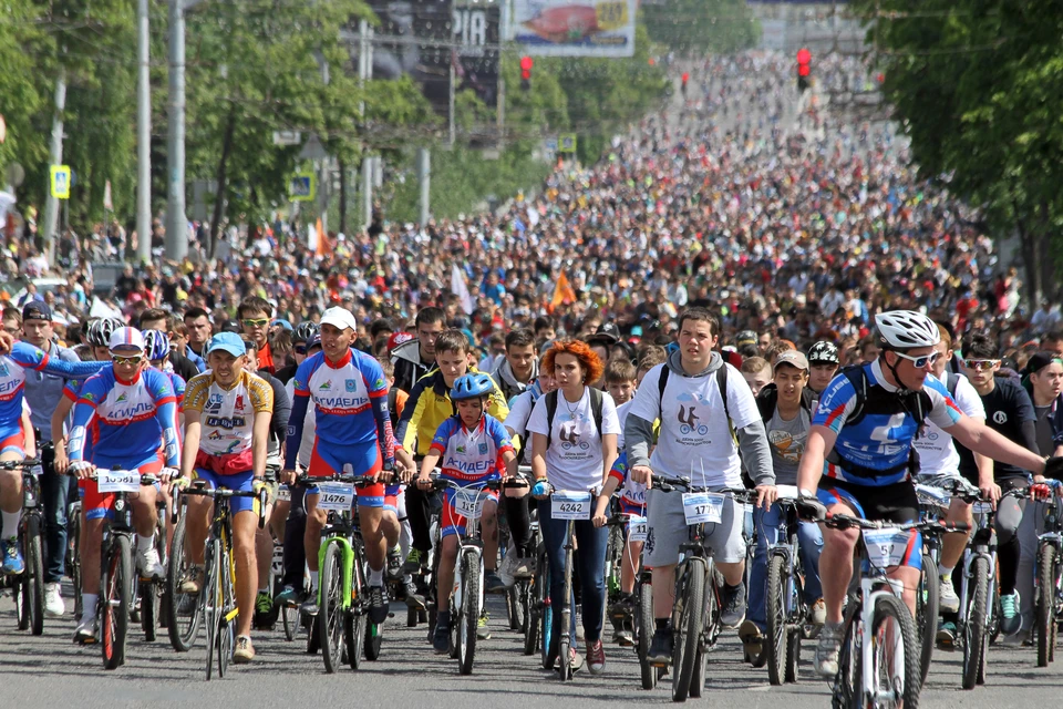 В Уфе 1 июня пройдет День 1000 велосипедистов.