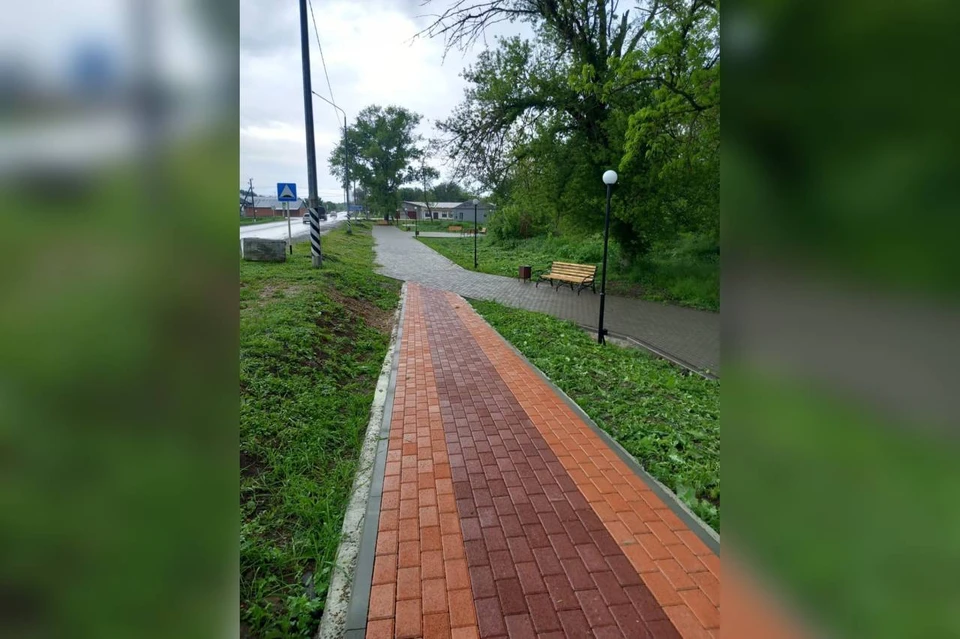 В хуторе на Ставрополье завершили благоустройство парка. Фото: администрация Новоалександровского округа