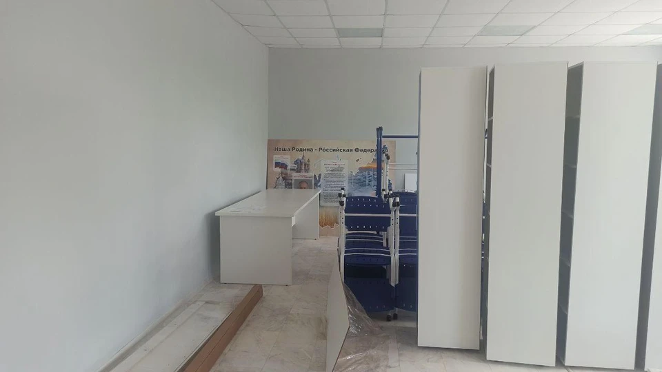 В классах появятся современные компьютеры, интерактивные доски, новые парты