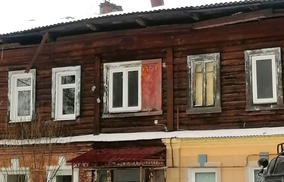 Историческое здание возле школы №20 в Калуге расселяют для будущей реставрации.