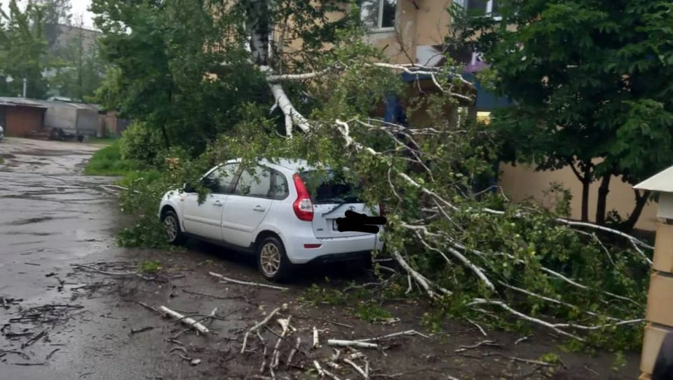 Ливень доставил горожанам немало проблем