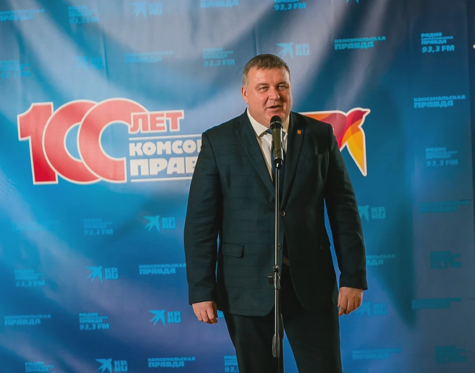 Глава администрации Тулы Илья Беспалов поздравил «Комсомольскую правду» со 100-летием