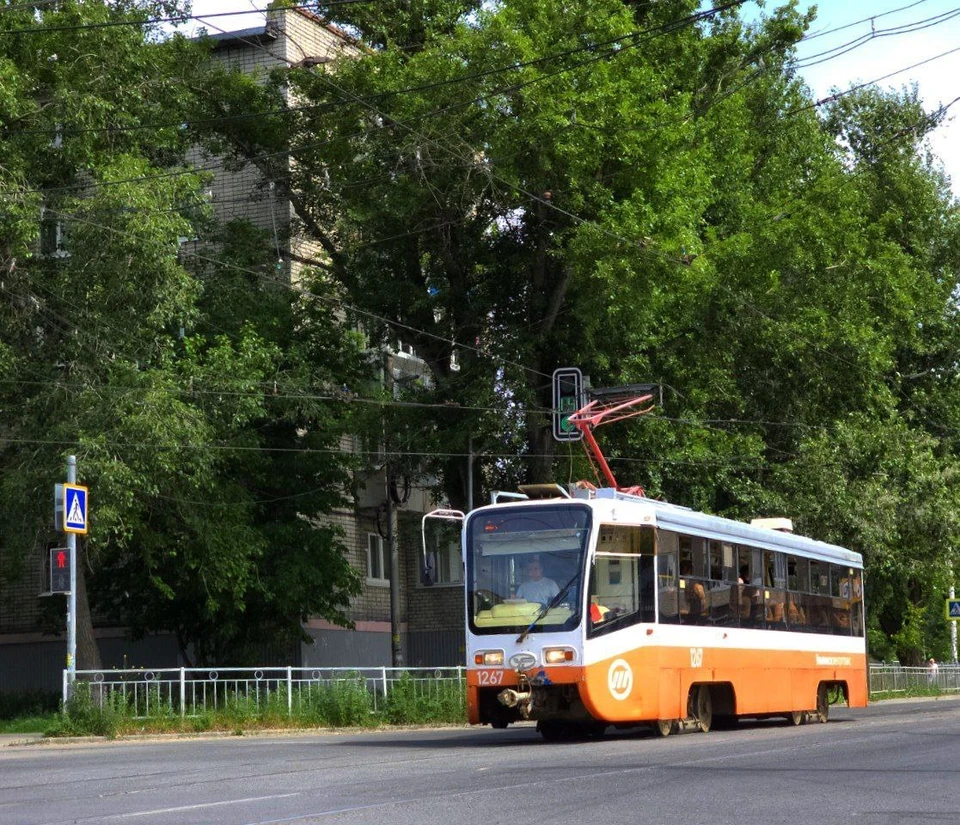 В Ульяновске на Тимирязева и Радищева остановили движение трамваев | ФОТО: Ульяновскэлектротранс