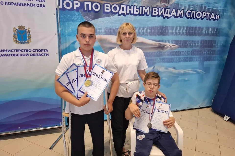 Спортсменов тренирует Татьяна Гладких. Фото: ТГ/Мартынов