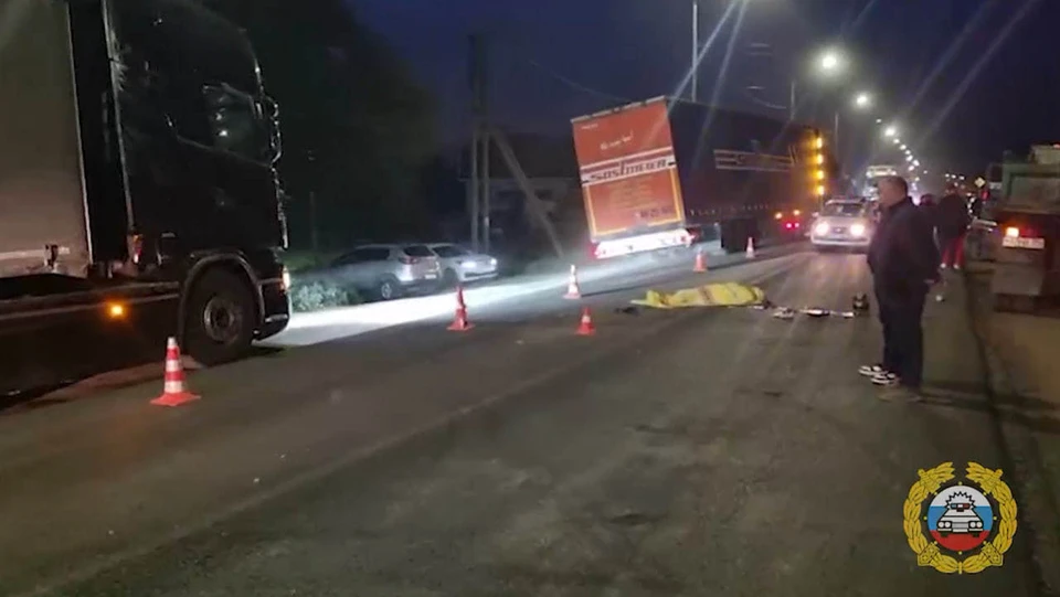 Ребенок без прав ночью оказался на трассе за рулем мотоцикла.