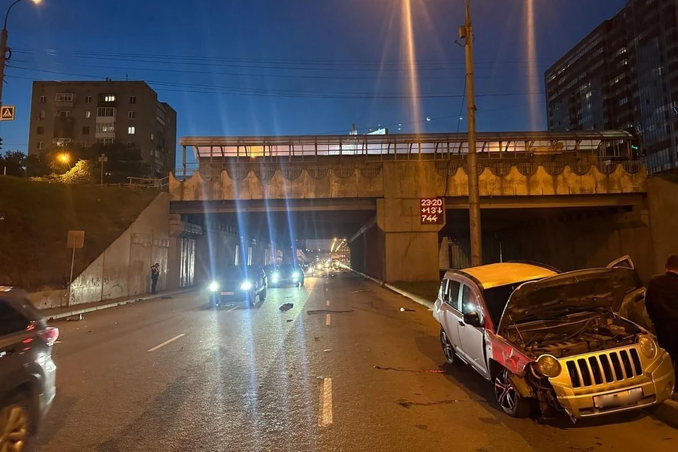 Женщина-водитель пострадала в ДТП на Ипподромской в Новосибирске. Фото: ГАИ Новосибирской области