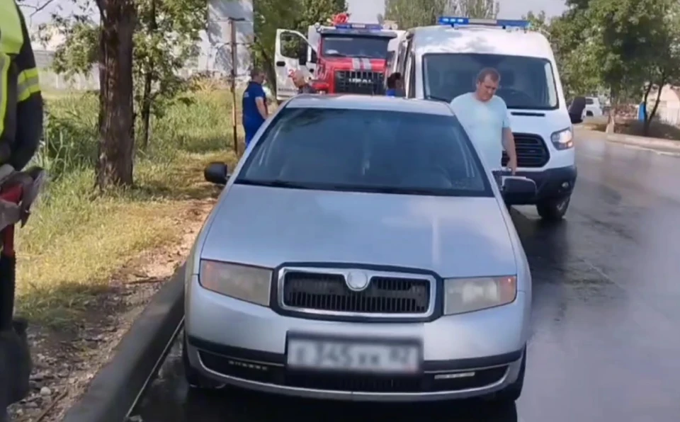 Помощь пришла вовремя. Фото: ГУ МЧС Крыма