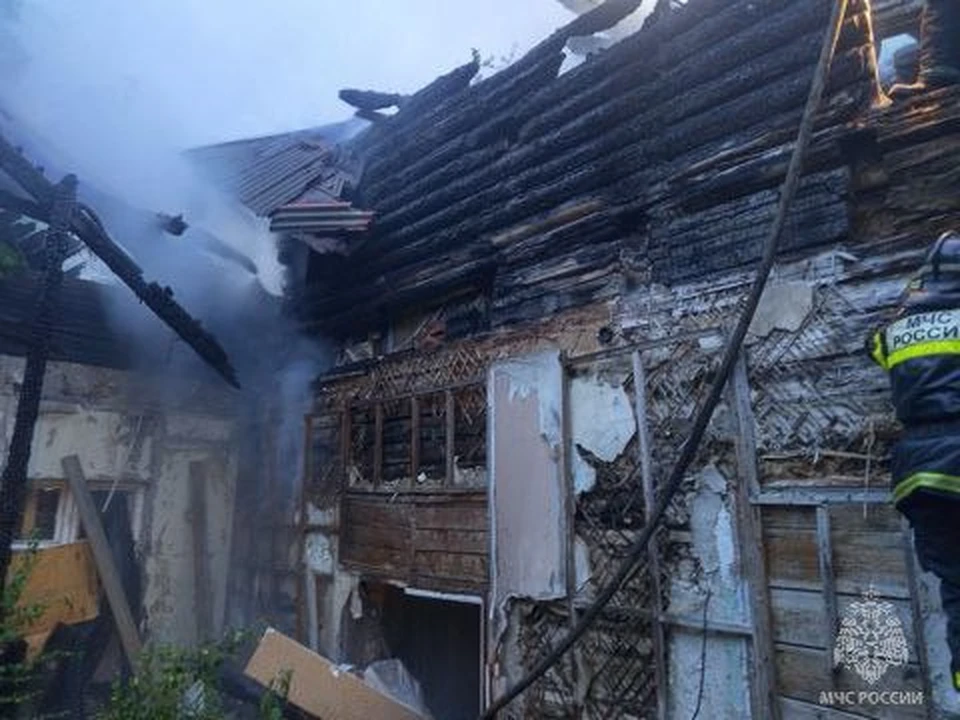Ранее в доме на Володарского уже был пожар.