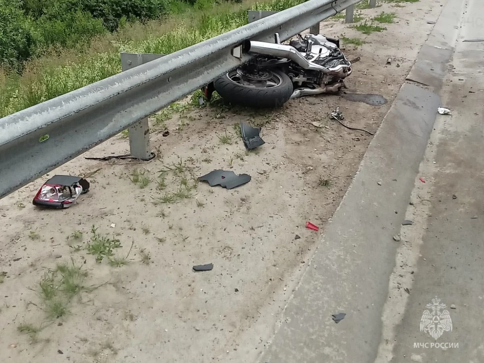 Мотоциклист получил травмы в ДТП в Сухиничском районе