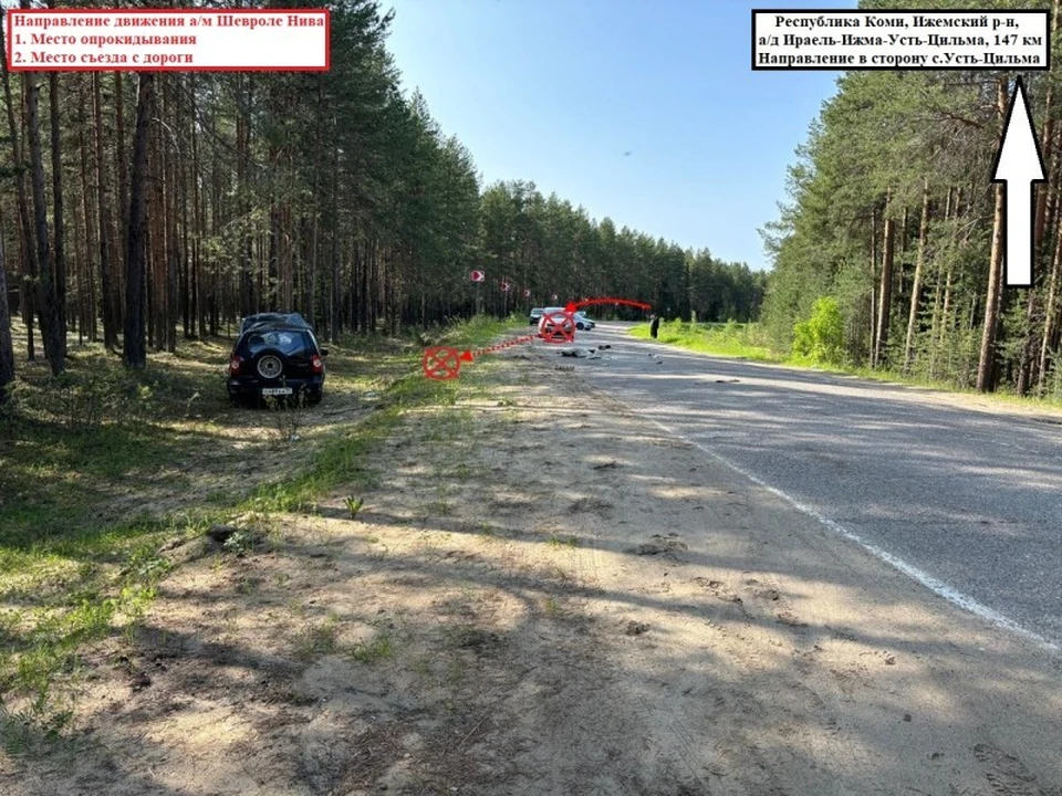 В Ижемском районе в аварии погиб мужчина.