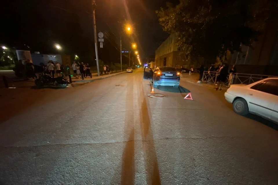 Иномарка сбила пешехода в центре Новосибирска. Фото: ГАИ Новосибирской области