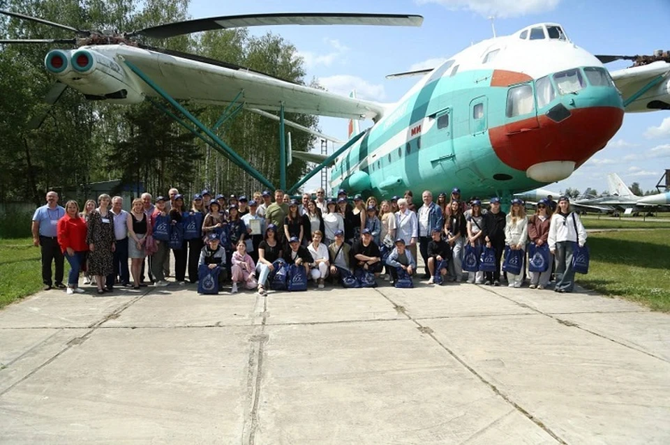 Мариупольские школьники посетили Центральный музей ВВС. Фото: Минобороны России