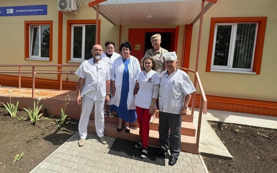 В округ прибыли врач общей практики, хирург и эндокринолог. Фото - тг-канал администрации Бердянского округа