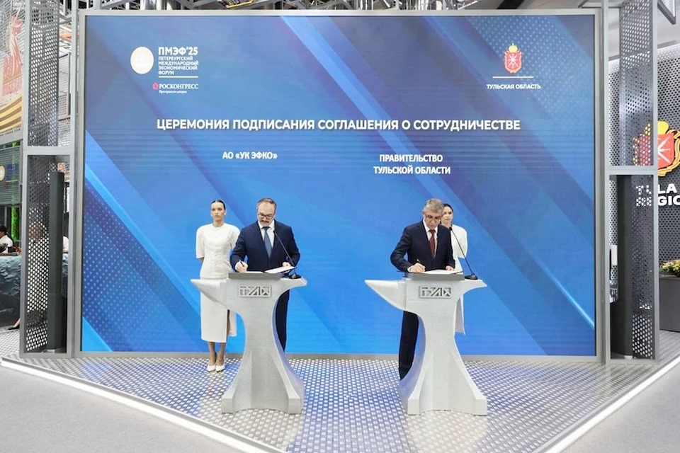 На пищевом комбинате в Туле создадут линию по производству растительного масла. Фото: правительство Тульской области