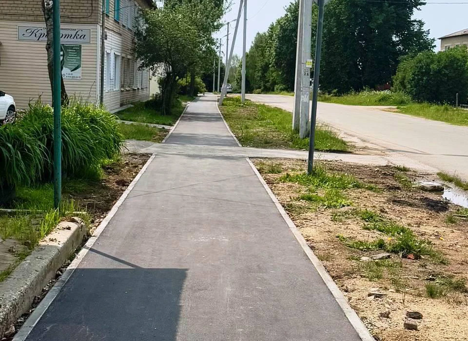 Благоустройство тротуара выбрали сами жители.