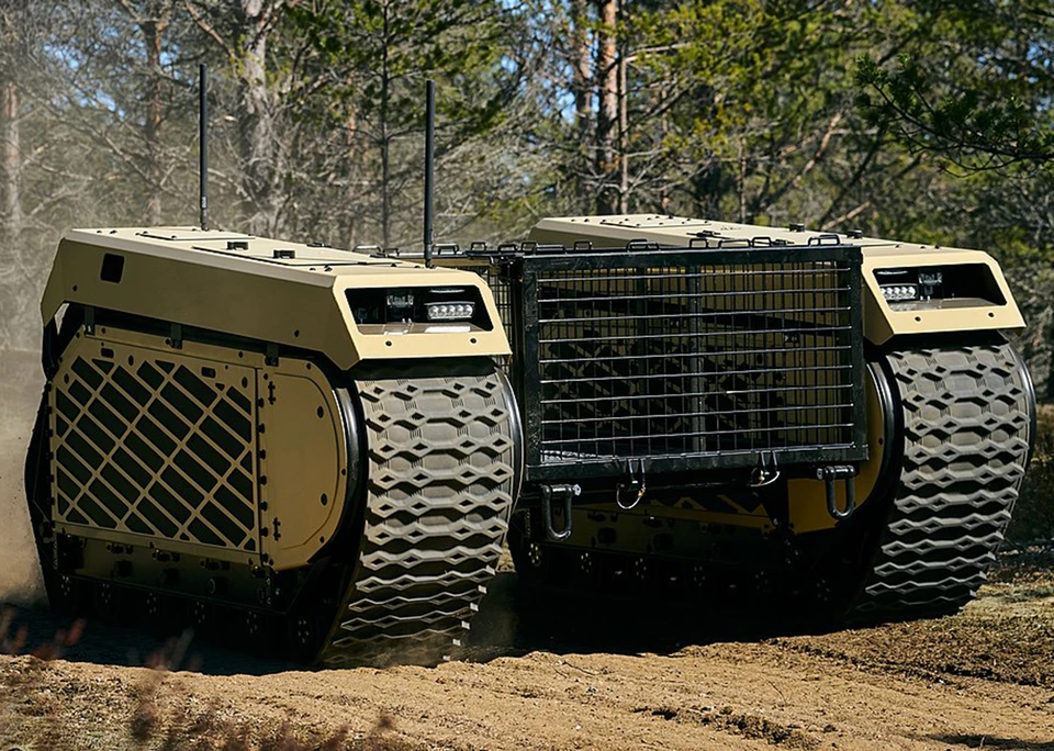Одна из роботизированных машин эстонской компании Milrem Robotics. Фото: milremrobotics.com