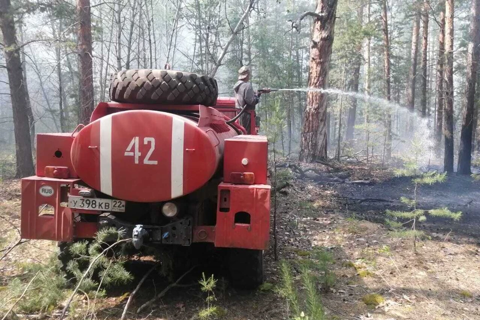Пожары были успешно потушены