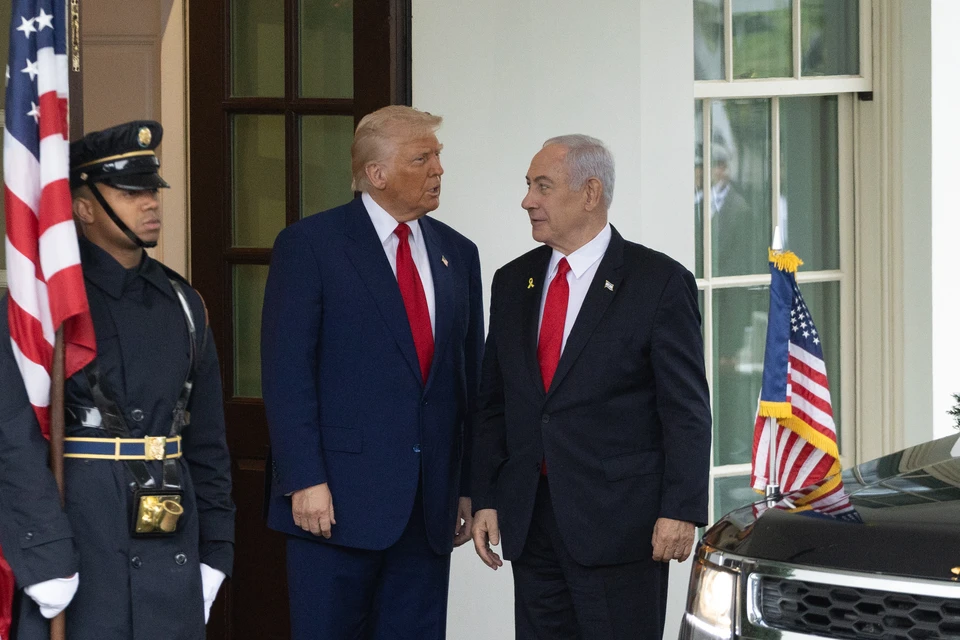 Президент США Дональд Трамп и премьер-министр Израиля Биньямин Нетаньяху