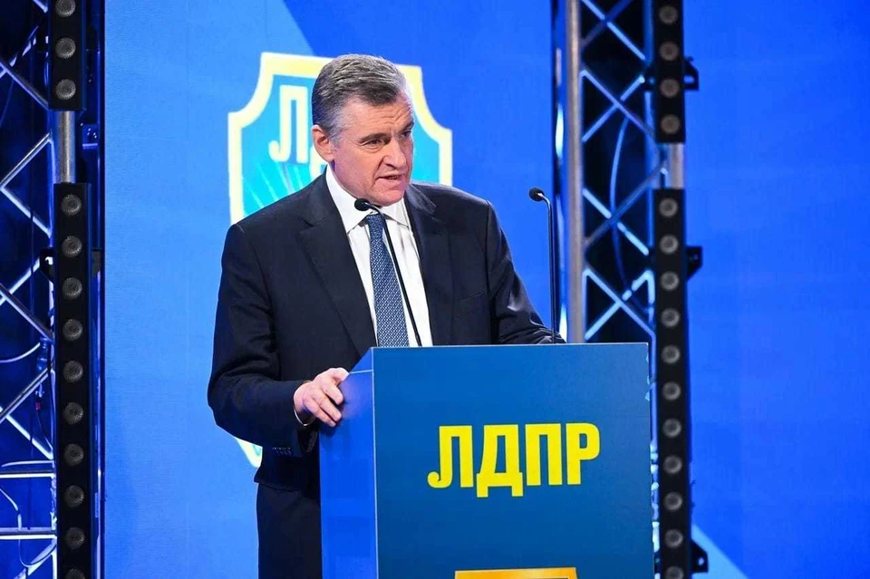 фото: Председатель ЛДПР Леонид Слуцкий