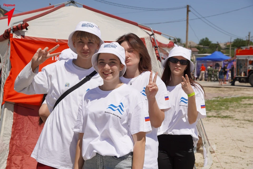 В Херсонской области прошли командные игры в честь Дня молодежи Фото: Движение Первых ХО