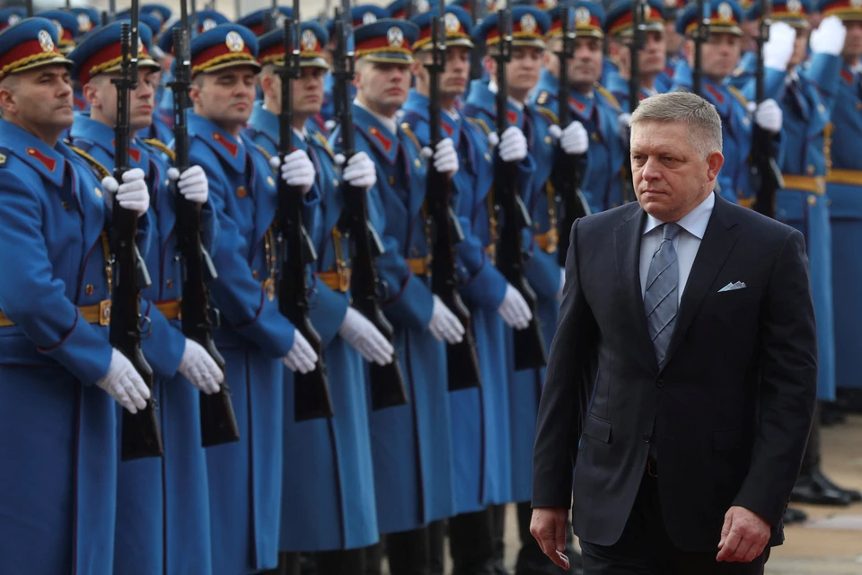 Премьер-министр Словакии Роберт Фицо