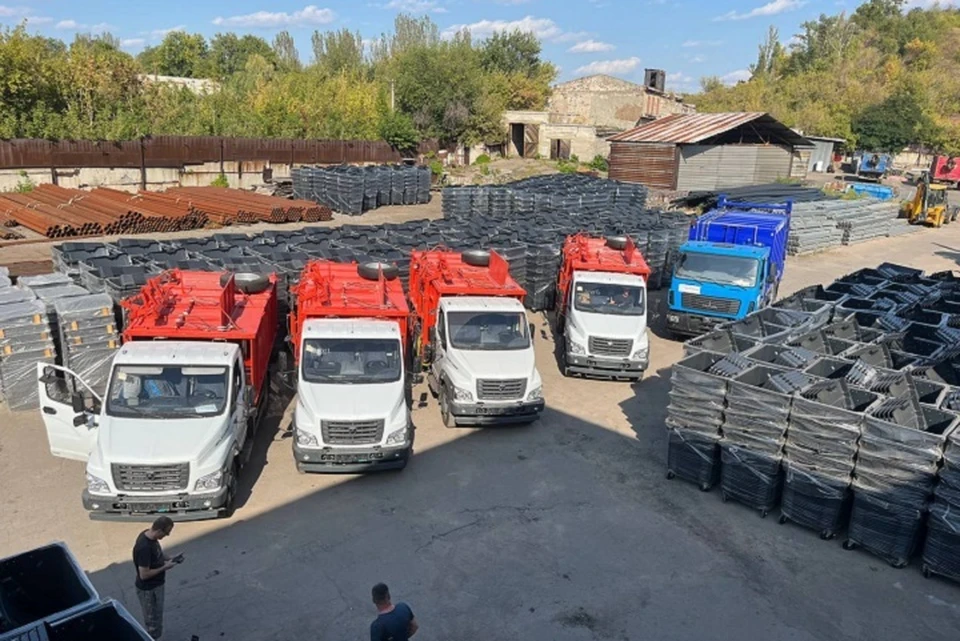 За первый год работы в Республике предприятие «Донснабкомплект» проделало огромную работу. Фото: Минстрой ДНР