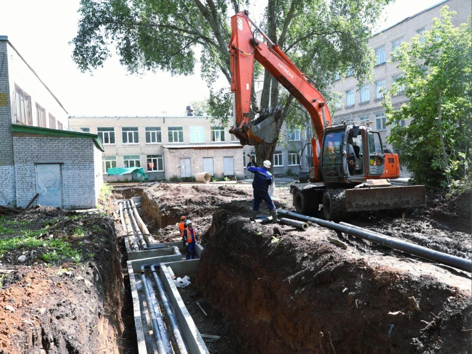 Все работы вблизи соцучреждений завершат до начала учебного года / Фото: t.me/ivan_noskov_samara