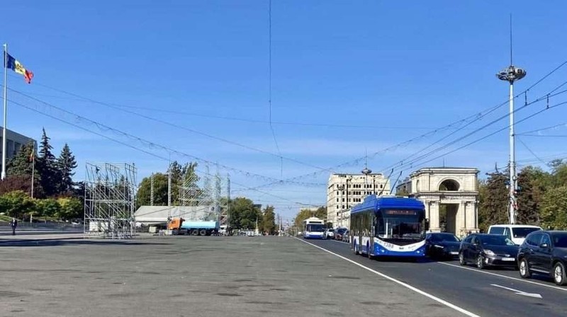 В Кишинёве ограничат движение на проспекте Штефана чел Маре. Фото:соцсети